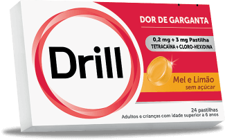 Drill Pastilhas Mel e Limão