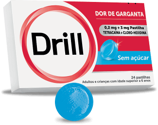 Drill Pastilhas para dissolver na boca